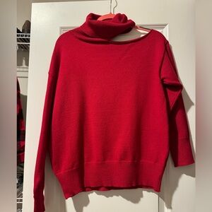 Red sweater